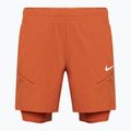 Pantaloni scurți de tenis pentru bărbați Nike Court Dri-Fit Slam rust factor/pink quartz/white