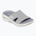 Papuci pentru femei SKECHERS Go Walk Arch Fit Sandal Joyful gray 8