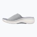 Papuci pentru femei SKECHERS Go Walk Arch Fit Sandal Joyful gray 10
