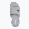 Papuci pentru femei SKECHERS Go Walk Arch Fit Sandal Joyful gray 11