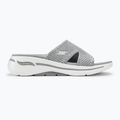 Papuci pentru femei SKECHERS Go Walk Arch Fit Sandal Joyful gray 2