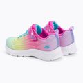 SKECHERS Jumpsters 2.0 Blurred Dreams roz/multi adidași pentru copii 3