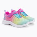 SKECHERS Jumpsters 2.0 Blurred Dreams roz/multi adidași pentru copii 4