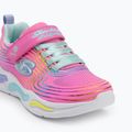 Încălțăminte pentru copii SKECHERS S-Lights Wavy Beams pink/multi 7