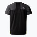 Tricou de trekking pentru bărbați The North Face Trailjammer fizz lime/anthracite grey 2