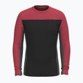 Longsleeve termoactiv pentru bărbați  Smartwool Classic Thermal Merino Base Layer Colorblock Crew black 3