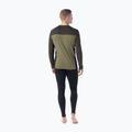 Bluză termică pentru bărbați Smartwool Classic Thermal Merino Base Layer Colorblock Crew Boxed moss 2