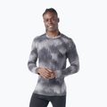 Longsleeve termoactiv pentru bărbați  Smartwool Merino 250 Baselayer Crew Boxed charcoal foggy pines