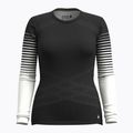 Bluză termică damă Smartwool Intraknit Thermal Merino Base Layer Pattern Crew black 3