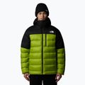 Geacă de puf pentru bărbați The North Face Kalix Down Hoodie meadow grass/black