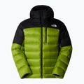 Geacă de puf pentru bărbați The North Face Kalix Down Hoodie meadow grass/black 5