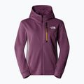 Hanorac pentru femei The North Face Mountain Athletics FZ Fleece midnight mauve/ purple chalk 4