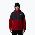 Bluză pentru bărbați The North Face Glacier Heavyweight Full Zip HD garnet red/asphalt grey