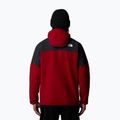 Bluză pentru bărbați The North Face Glacier Heavyweight Full Zip HD garnet red/asphalt grey 3