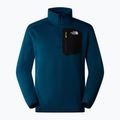 Hanorac pentru bărbați The North Face Crest 1/4 Zip midnight petrol/ black The North Face Crest 1/4 Zip midnight petrol/ black 4