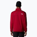 Hanorac pentru bărbați The North Face Crest FZ garnet red/black 3