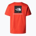 Tricou pentru bărbați The North Face Box Nse crimson orange/black 5