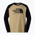 Longsleeve pentru bărbați The North Face Heritage khaki stone/black