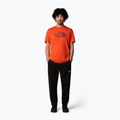 Tricou pentru bărbați The North Face Easy crimson orange/alpine plum 2