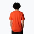 Tricou pentru bărbați The North Face Easy crimson orange/alpine plum 3