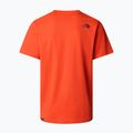 Tricou pentru bărbați The North Face Easy crimson orange/alpine plum 5