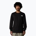 Longsleeve pentru bărbați The North Face Easy Tee tnf black