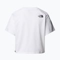 Tricou pentru femei The North Face Easy Relaxed Cropped white 5