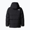 Geacă cu puf pentru copii The North Face Teen North Down Fleece Lined Short Parka tnf black 2
