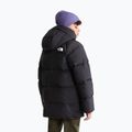 Geacă cu puf pentru copii The North Face Teen North Down Fleece Lined Short Parka tnf black 5