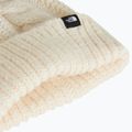 Căciulă de iarnă pentru copii The North Face Oh Mega Fur Pom Beanie white Dune 2