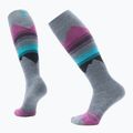 Șosete de schi pentru femei Smartwool Ski Targeted Cushion Pattern OTC pewter blue