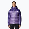 Geacă de puf pentru femei The North Face Summit Breithorn Hoodie peak purple/purple granite