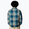 Geacă izolată pentru bărbați The North Face Afterburner Insulated Flannel midnight petrol 3