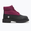 Încălțăminte pentru copii Timberland Premium 6 In Lace black nubuck/dark pink 10