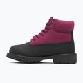 Încălțăminte pentru copii Timberland Premium 6 In Lace black nubuck/dark pink 11