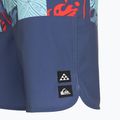 Pantaloni scurți de baie pentru bărbați Quiksilver Surfsilk Hawaii Blocked 19" Crown Blue 4