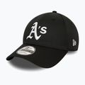 Șapcă pentru bărbați  New Era Patch 9Forty Oakland Athletics black 2