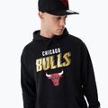 Bluză pentru bărbați New Era Team Script OS Hoody Chicago Bulls black 5