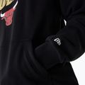 Bluză pentru bărbați New Era Team Script OS Hoody Chicago Bulls black 6