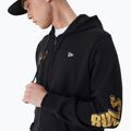 Bluză pentru bărbați New Era Team Script FZ Hoody Chicago Bulls black 6