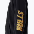 Bluză pentru bărbați New Era Team Script FZ Hoody Chicago Bulls black 7