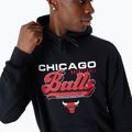 Bluză pentru bărbați New Era NBA Graphic OS Hoody Chicago Bulls black 4