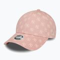 Șapcă pentru femei  New Era Monogram 9Forty New York Yankees pastel pink 2