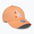 Șapcă pentru femei New Era Flower 9Forty Los Angeles Dodgers pastel pink