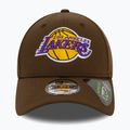 Șapcă pentru bărbați  New Era Repreve 9Forty Los Angeles Lakers dark brown 3