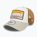Șapcă pentru bărbați  New Era Patch Trucker light beige