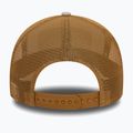 Șapcă pentru bărbați  New Era Patch Trucker light beige 4