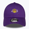 Șapcă pentru bărbați New Era Home Field 9Forty Trucker Los Angeles Lakers purple 3