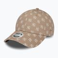 Șapcă pentru femei  New Era Monogram 9Forty New York Yankees pastel brown 2