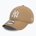 New Era League Essential 9Twenty New York Yankees șapcă de baseball bej deschis 3